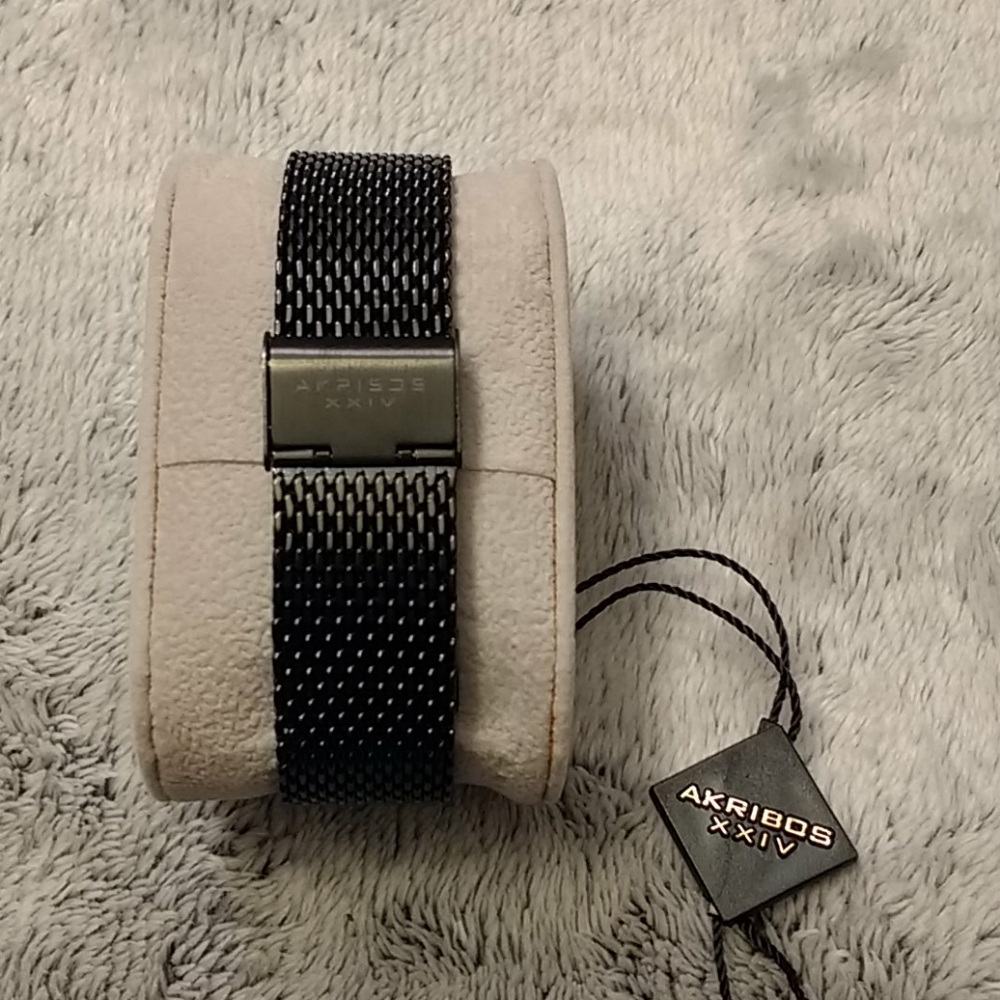 NWT/B Authentic TWO Akribos  XXIV watches - Picture 9 of 16